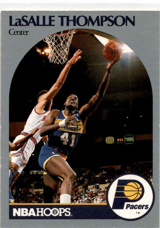 1990-91 Hoops #140 LaSalle Thompson Indiana Pacers