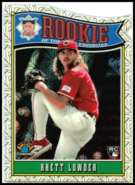 2025 Bowman Rookie of the Year Favorites Mojo #ROY-11 Rhett Lowder Reds