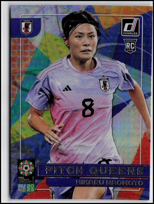 2023 Donruss FIFA Women's World Cup #14 Hikaru Naomoto Pitch Queens