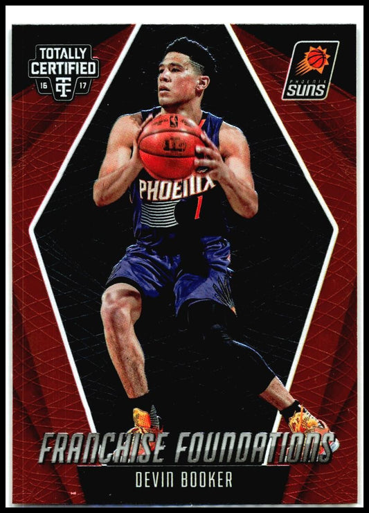 2016-17 Panini Totally Certified Franchise Foundations #15 Devin Booker Suns
