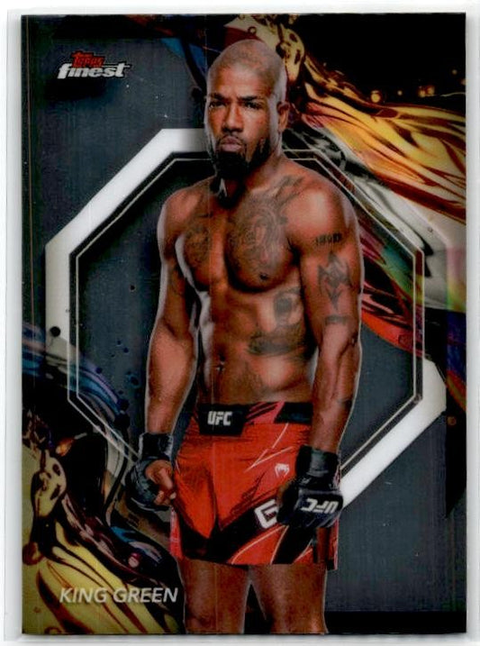 2024 Topps Finest UFC #186 King Green