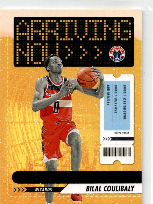 2023-24 Hoops Arriving Now #18 Bilal Coulibaly Washington Wizards