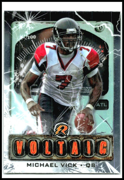 2024 Topps Resurgence Voltaic #V-21 Michael Vick Atlanta Falcons