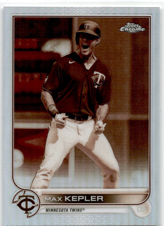 2022 Topps Chrome Sepia #58 Max Kepler Twins