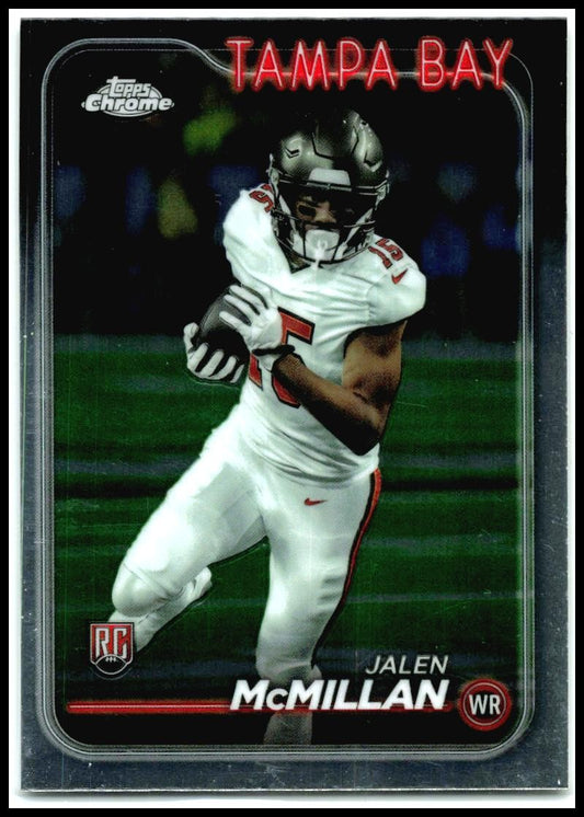 2024 Topps Chrome #242 Jalen McMillan Rookie Tampa Bay Buccaneers