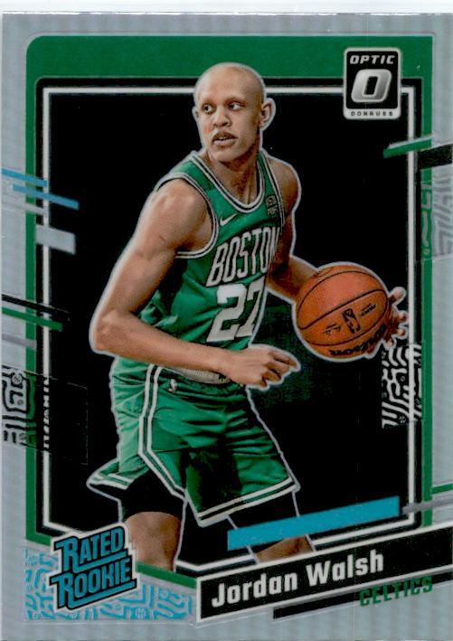 2023-24 Donruss Optic Holo #227 Jordan Walsh Rookie Boston Celtics
