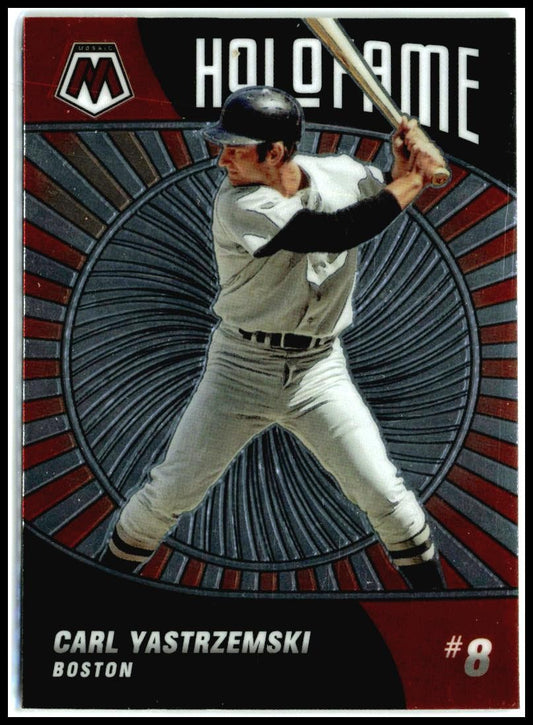 2022 Panini Mosaic Holofame #HF-6 Carl Yastrzemski Boston Red Sox