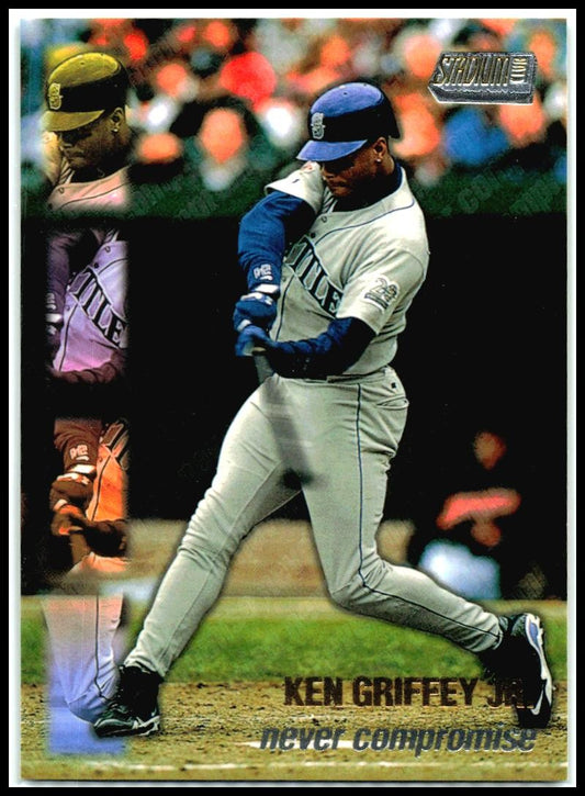 1999 Stadium Club Never Compromise #NC3 Ken Griffey Jr. Seattle Mariners