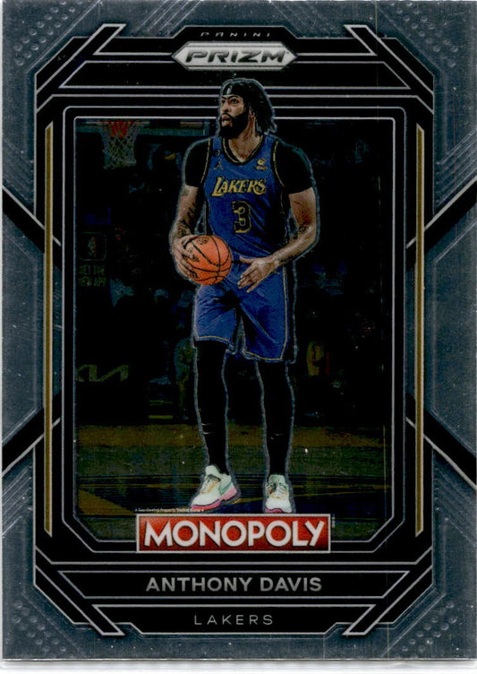2022-23 Panini Prizm Monopoly #41 Anthony Davis Los Angeles Lakers