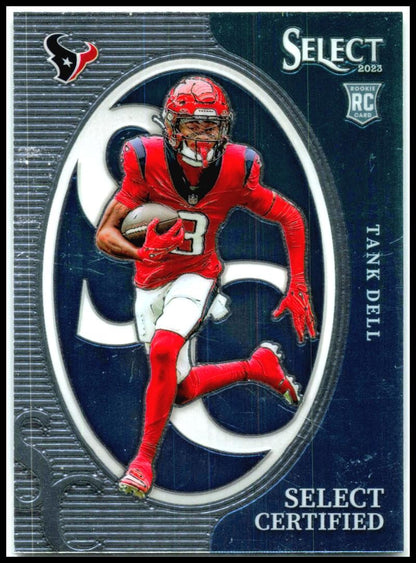 2023 Panini Select Select Certified Rookies #CRO-NTD Tank Dell Houston Texans