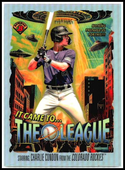 2025 Bowman Chrome The League #IT-7 Charlie Cordon