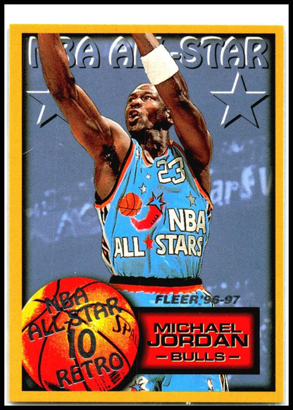 1996-97 Fleer #282 Michael Jordan Chicago Bulls