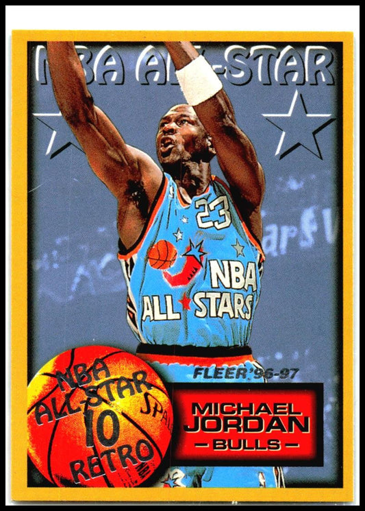 1996-97 Fleer #282 Michael Jordan Chicago Bulls