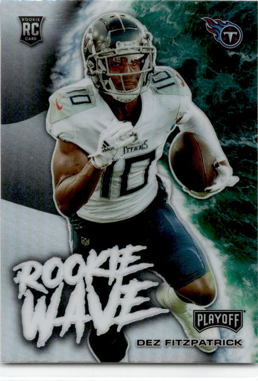 2021 Panini Playoff Rookie Wave Silver #RW-DFI Dez Fitzpatrick  Tennessee Titans