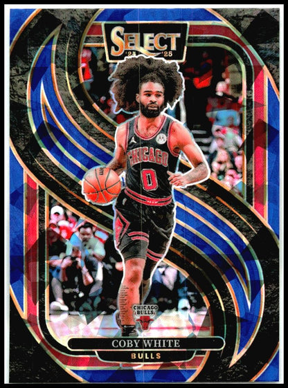 2024-25 Select Blue Ice #126 Coby White Bulls