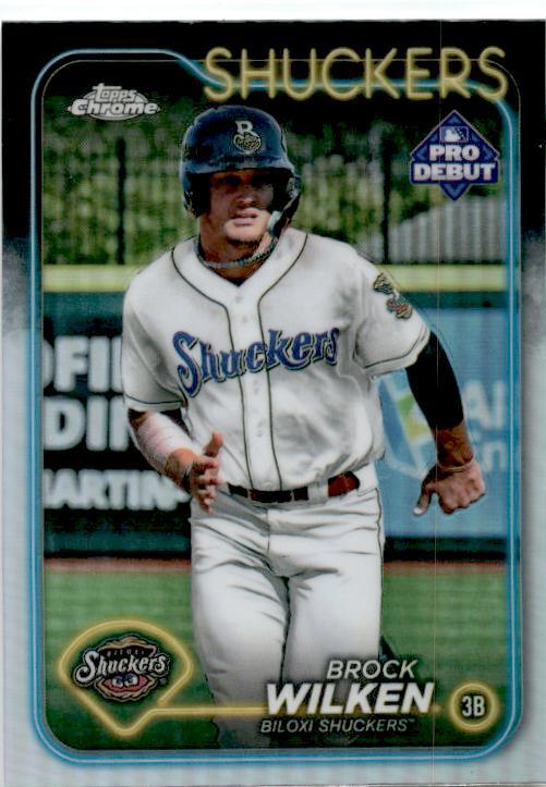 2024 Topps Pro Debut Chrome #PD-57 Brock Wilken Biloxi Shuckers