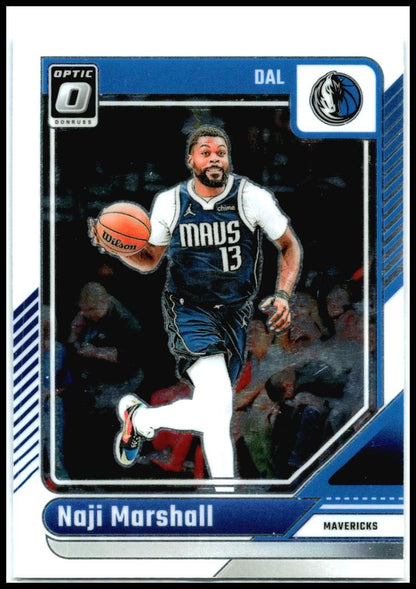 2024-25 Donruss Optic #118 Naji Marshall Dallas Mavericks