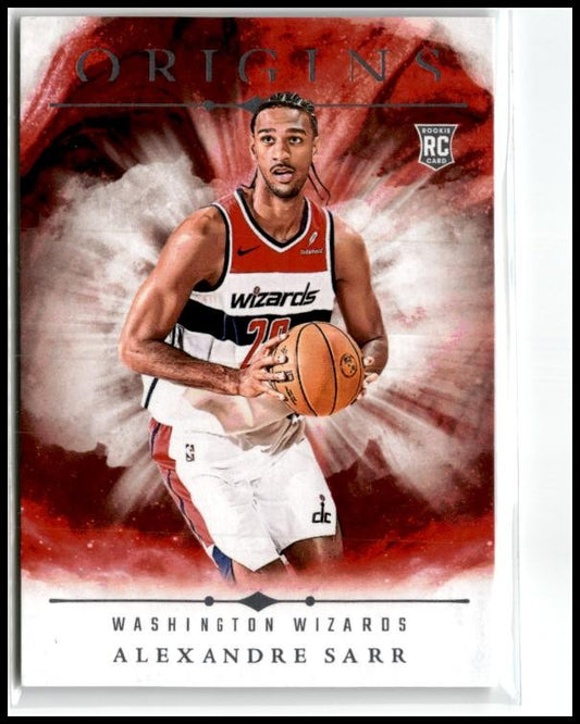 2024-25 Panini Origins #73 Alexandre Sarr Washington Wizards