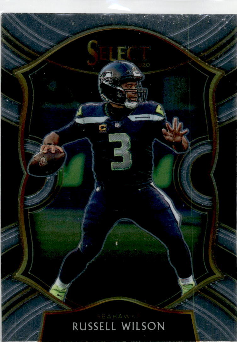 2020 Panini Select #4 Russell Wilson Seattle Seahawks