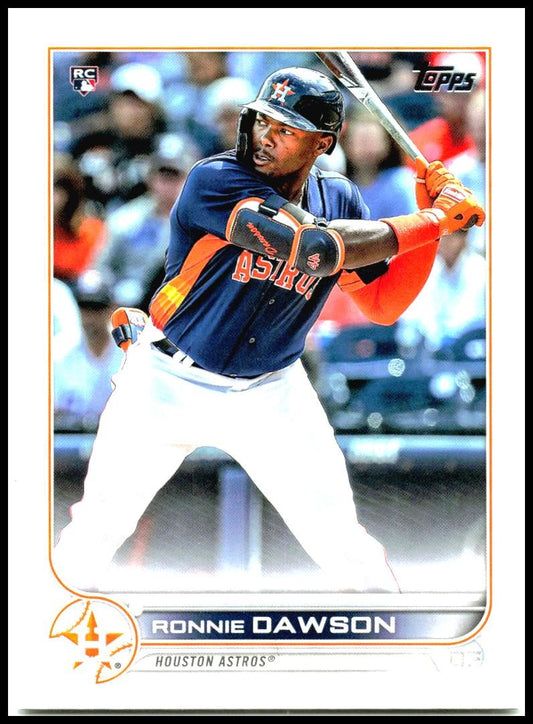 2022 Topps #231 Ronnie Dawson Rookie Houston Astros