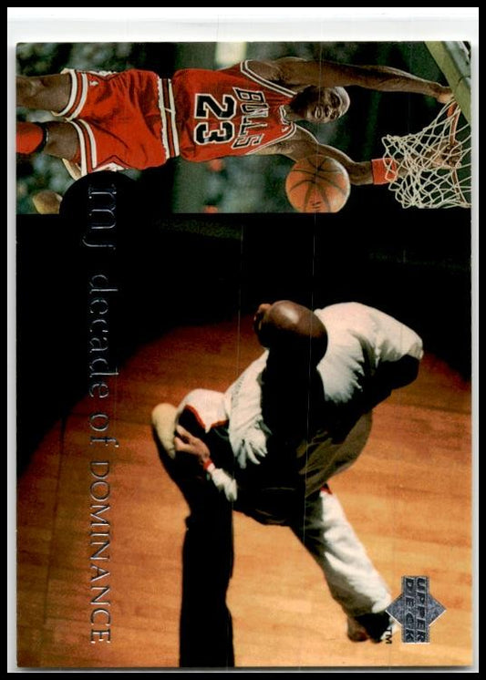 1994 Upper Deck Jordan Rare Air Decade of Dominance #J1 Michael Jordan Bulls