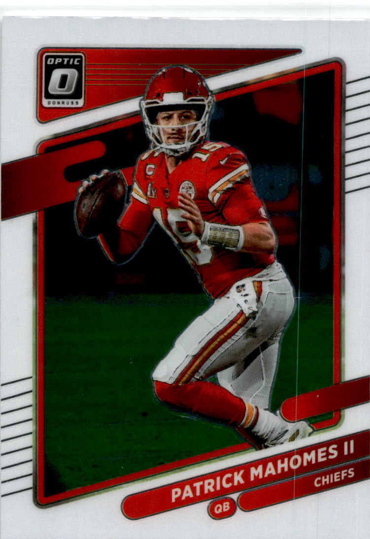 2021 Donruss Optic #34 Patrick Mahomes II Kansas City Chiefs