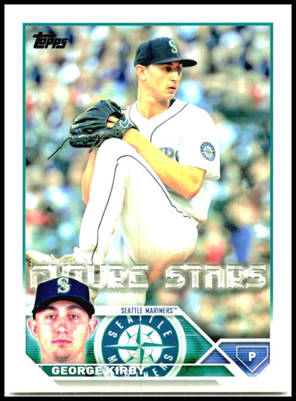 2023 Topps #195 George Kirby Seattle Mariners
