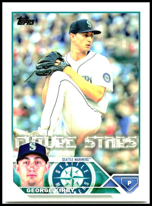 2023 Topps #195 George Kirby Seattle Mariners