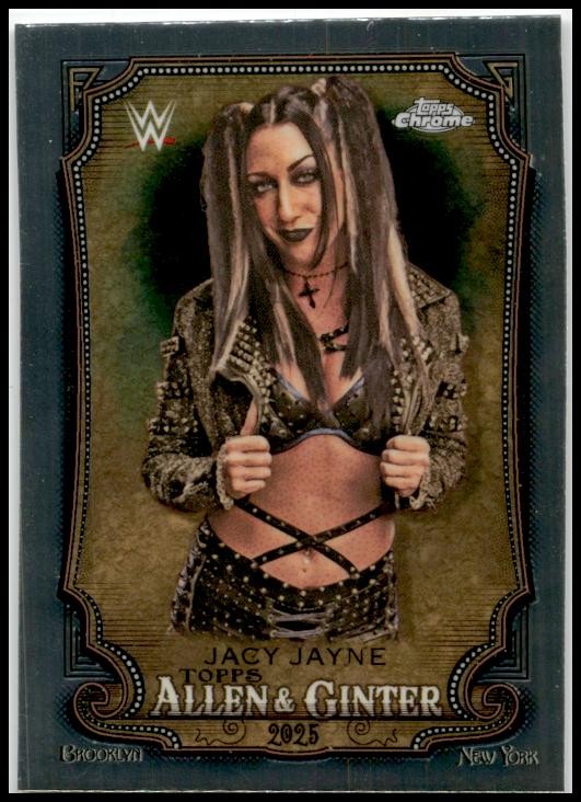 2025 Topps Chrome WWE Allen & Ginter #AG-JJN Jacy Jayne