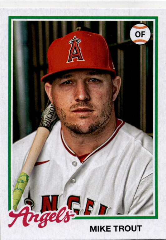 2022 Topps Archives #150 Mike Trout Los Angeles Angels