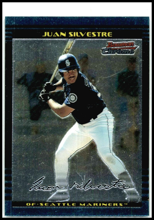 2002 Bowman Chrome #326 Juan Silvestre Seattle Mariners