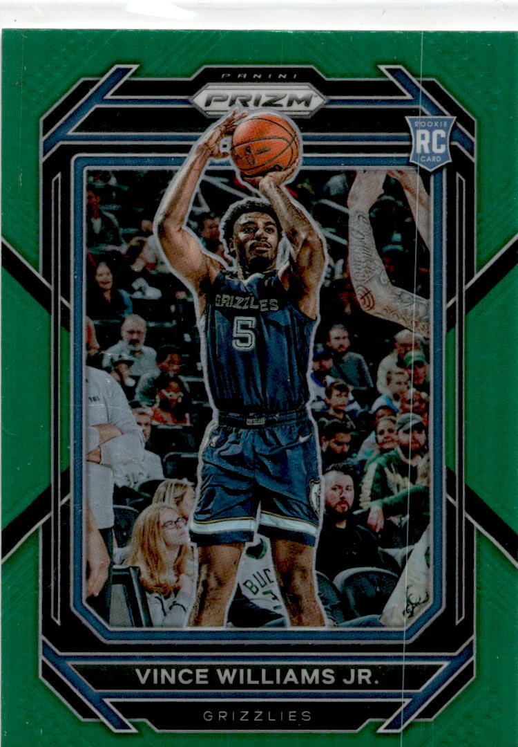 2022-23 Panini Prizm Green #255 Vince Williams Jr. Memphis Grizzlies