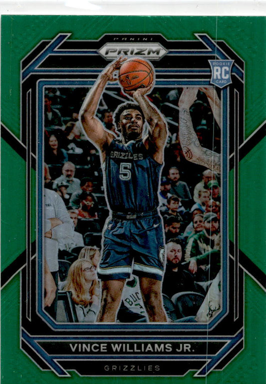 2022-23 Panini Prizm Green #255 Vince Williams Jr. Memphis Grizzlies