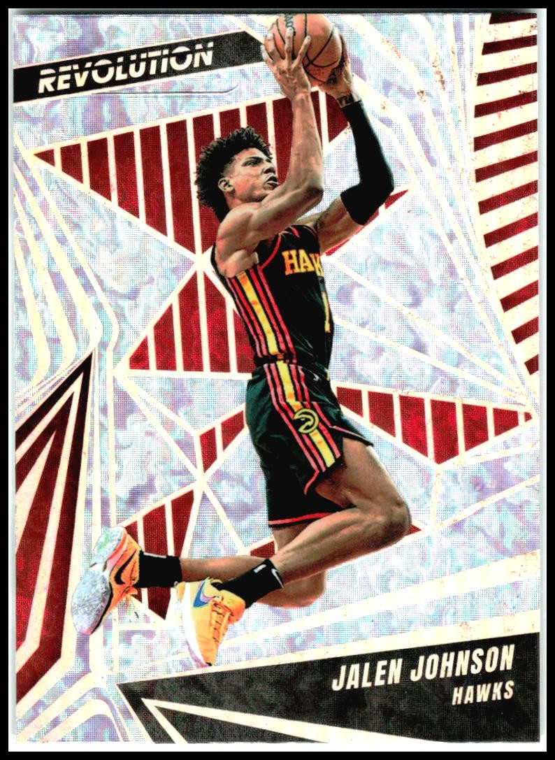 2023-24 Panini Revolution Avalanche #92 Jalen Johnson Atlanta Hawks