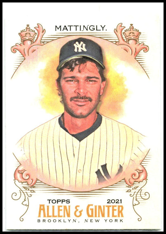 2021 Topps Allen & Ginter #197 Don Mattingly New York Yankees