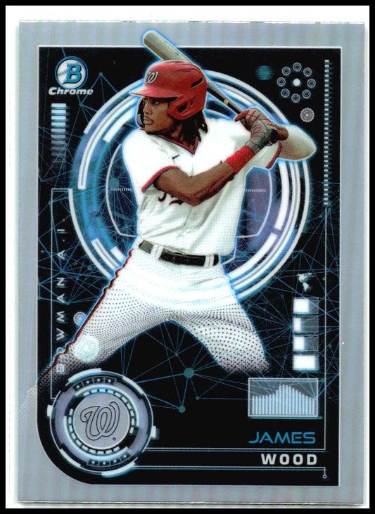 2024 Bowman Bowman A.I. #BAI-17 James Wood Washington Nationals