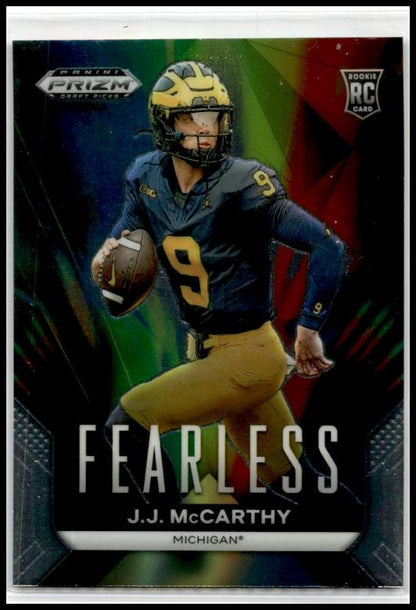 2024 Panini Prizm Draft Picks #F-JJM JJ McCarthy Michigan Wolverines
