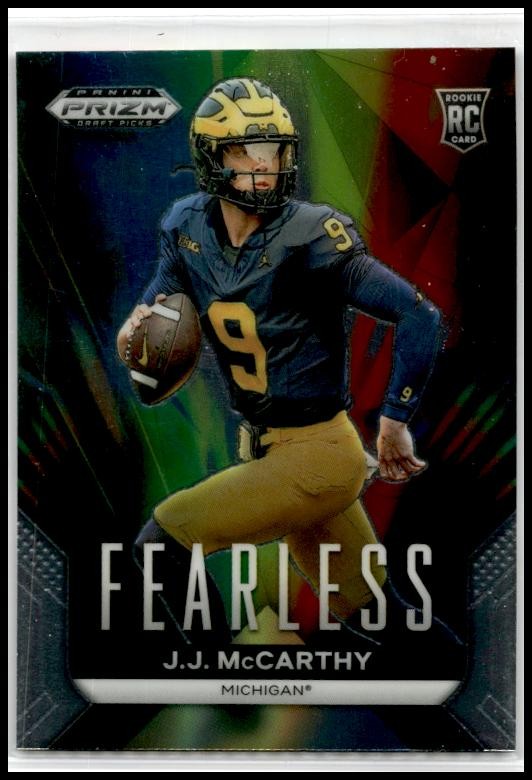 2024 Panini Prizm Draft Picks #F-JJM JJ McCarthy Michigan Wolverines
