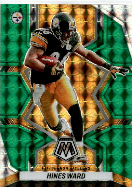 2022 Panini Mosaic Green #238 Hines Ward Pittsburgh Steelers