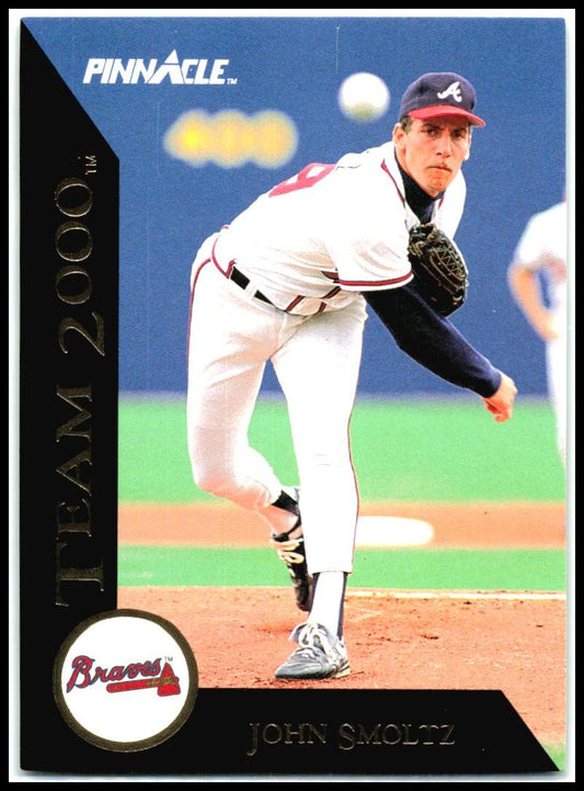 1992 Pinnacle Team 2000 #30 John Smoltz Atlanta Braves
