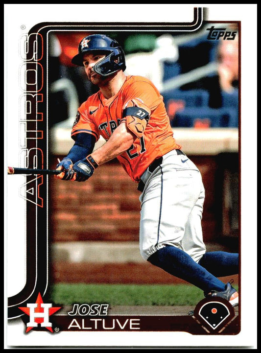 2025 Topps #260 Jose Altuve Houston Astros