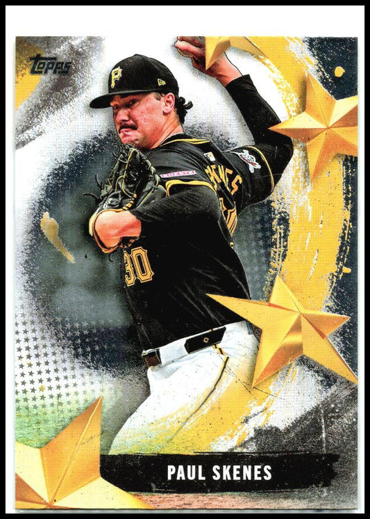 2025 Topps Stars of MLB #SMLB-27 Paul Skenes Pittsburgh Pirates