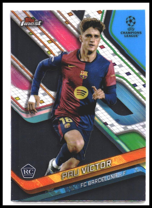 Pau Víctor #87 2024-25 Finest UEFA Club Competitions Rookie