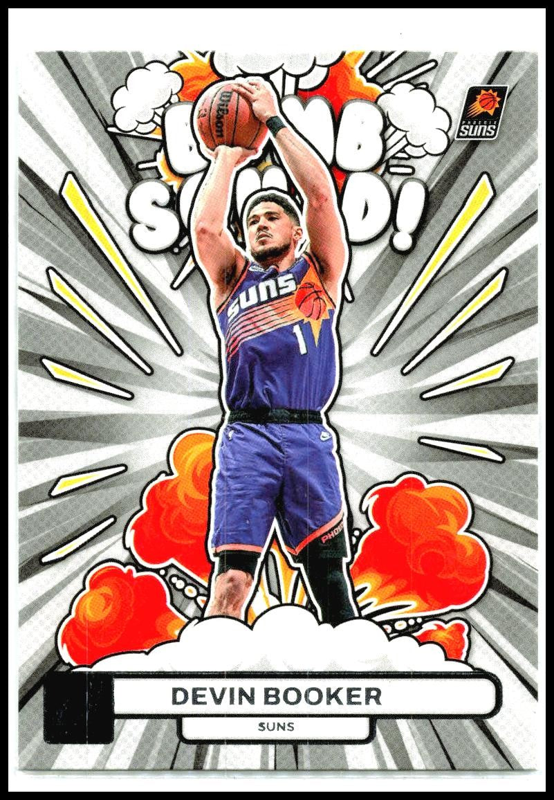 2023-24 Donruss Bomb Squad #5 Devin Booker Phoenix Suns