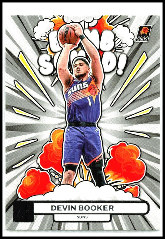 2023-24 Donruss Bomb Squad #5 Devin Booker Phoenix Suns