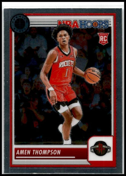 2023-24 Panini Premium Stock #86 Amen Thompson Houston Rockets