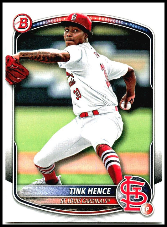 2025 Bowman Prospects #BP-101 Tink Hence St. Louis Cardinals