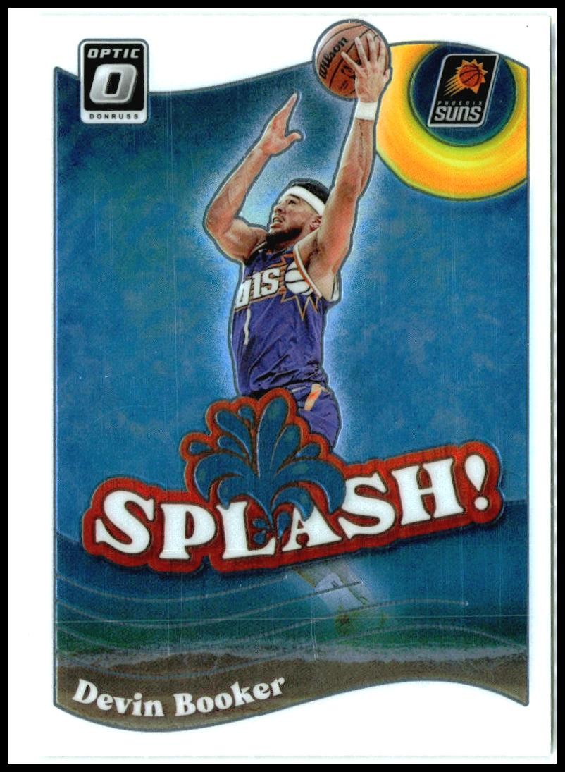 2023-24 Donruss Optic Splash #2 Devin Booker Phoenix Suns