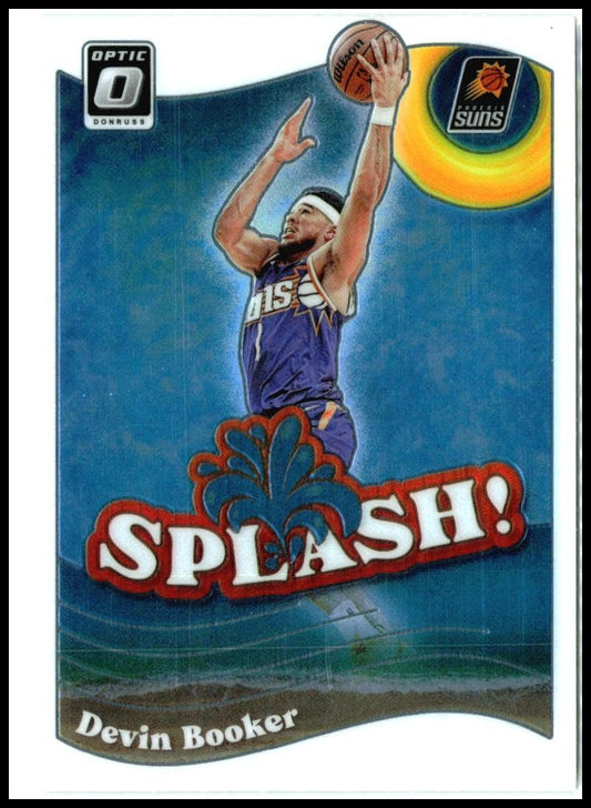 2023-24 Donruss Optic Splash #2 Devin Booker Phoenix Suns