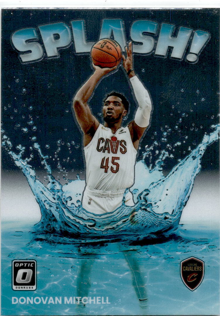 2022 Donruss Optic Splash #3 Donovan Mitchell